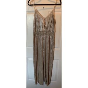 Victoria Secret • Gold Jumpsuit